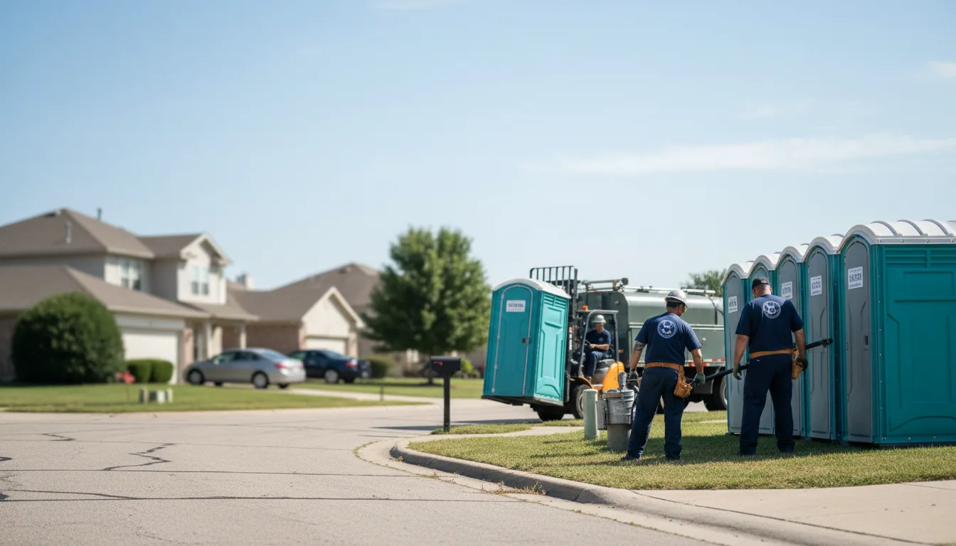 Porta Potty Rental in Wake Forest, NC near me